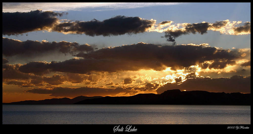 photo "Salt Lake" tags: landscape, travel, North America, sunset
