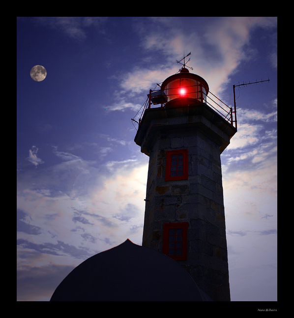 photo "Misterious lighthouse" tags: landscape, sunset