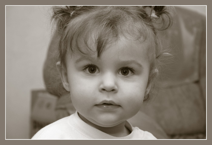 photo "daughter 2" tags: portrait, black&white, children
