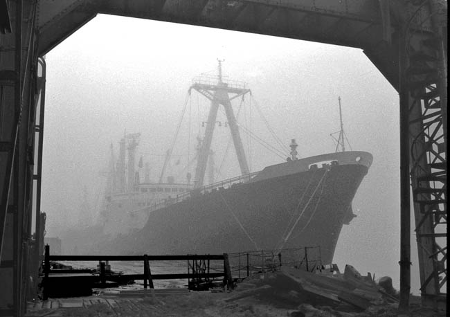 photo "Misty MISSISSIPPI" tags: black&white, 