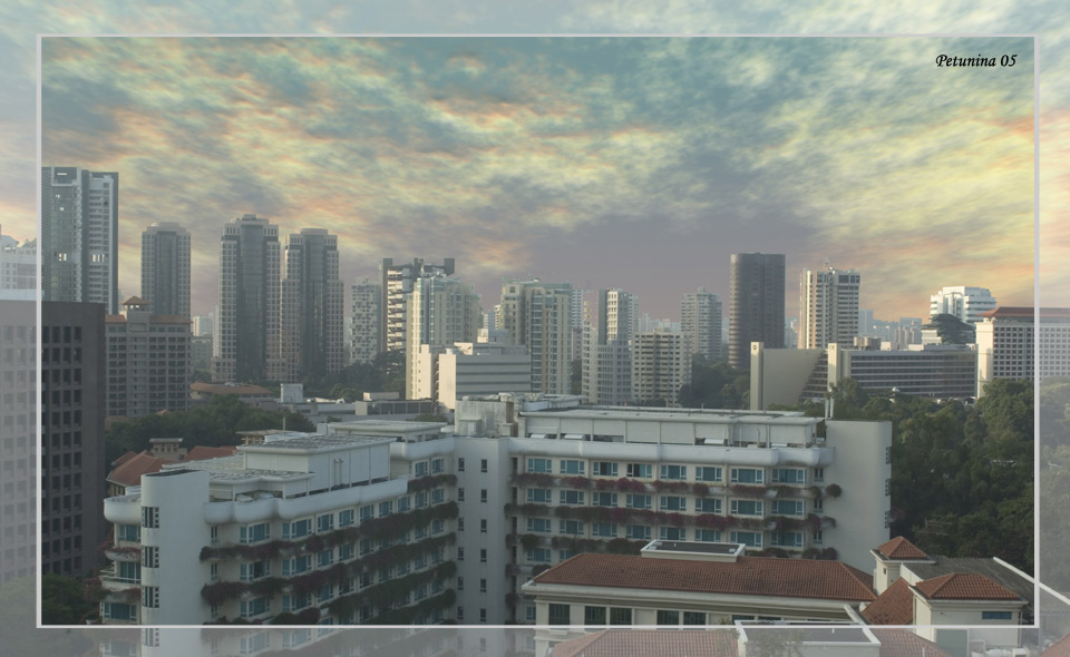 photo "View from Shangri-La Hotel window" tags: travel, Asia