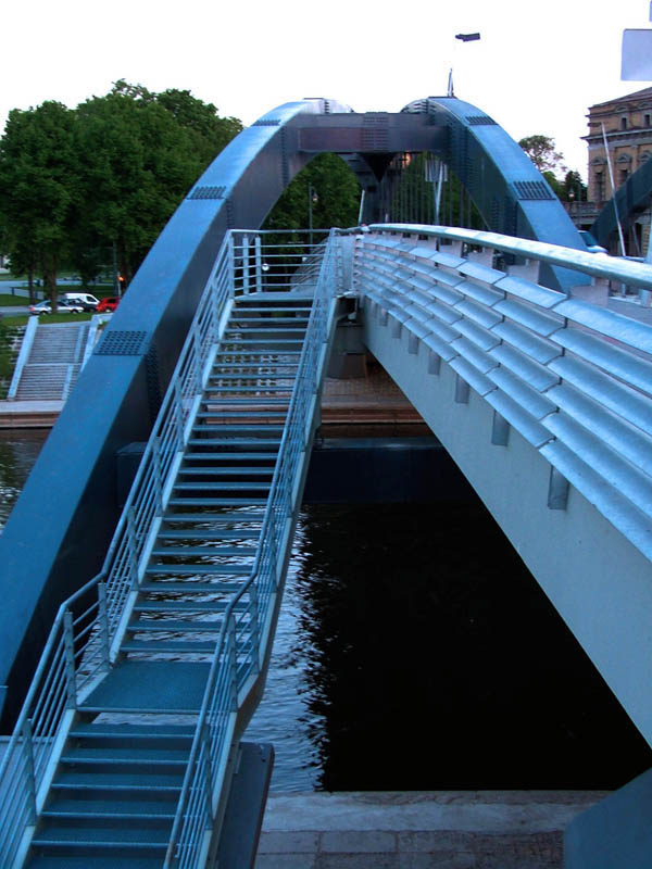 фото "The bridge of king Mindaugas, Vilnius" метки: архитектура, пейзаж, 