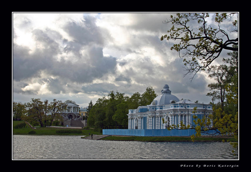 photo "Etude of Tsarskoye Selo-2" tags: architecture, landscape, water