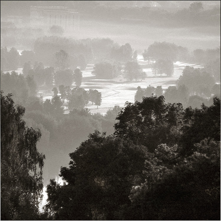 photo "morning" tags: black&white, landscape, 