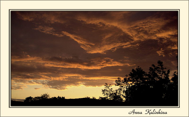 photo "Heavenly bottom" tags: landscape, clouds, sunset