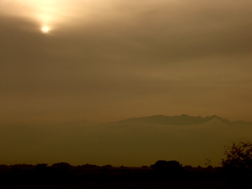 photo "Farallones" tags: landscape, mountains, sunset
