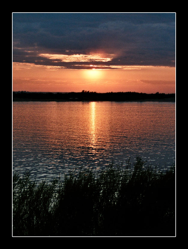 photo "Sun's walk" tags: landscape, sunset, water