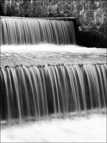 photo "Rapids" tags: black&white, landscape, water