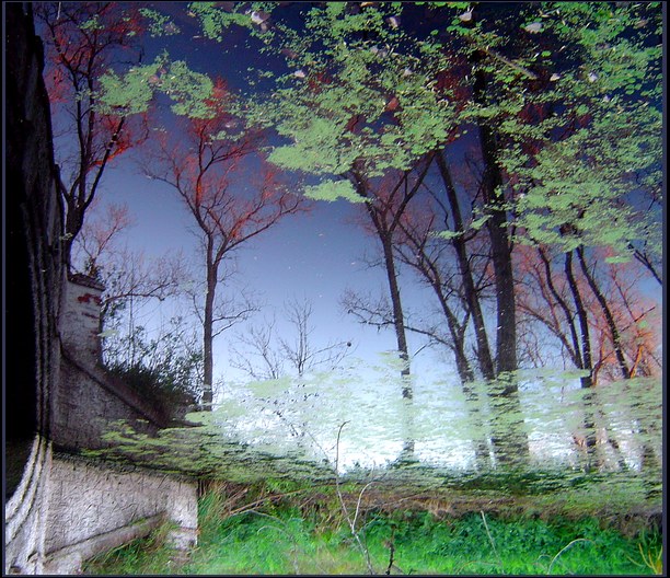 photo "old bridge and autumn..." tags: landscape, autumn, water