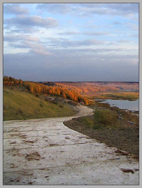 фото "Дорога в осень" метки: пейзаж, осень