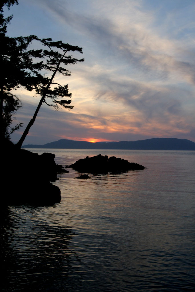 photo "A Silent Thunder" tags: landscape, clouds, sunset