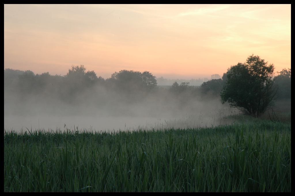 photo "Morning begins..." tags: landscape, sunset