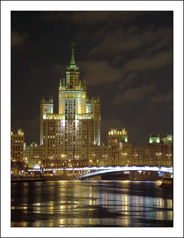 photo "Moscow...night vision..." tags: landscape, architecture, night