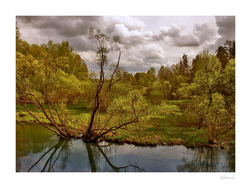 photo "When the sun in clouds." tags: landscape, spring