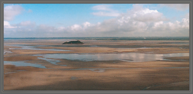 photo "In Normandy. Outflow on La Manche" tags: landscape, water