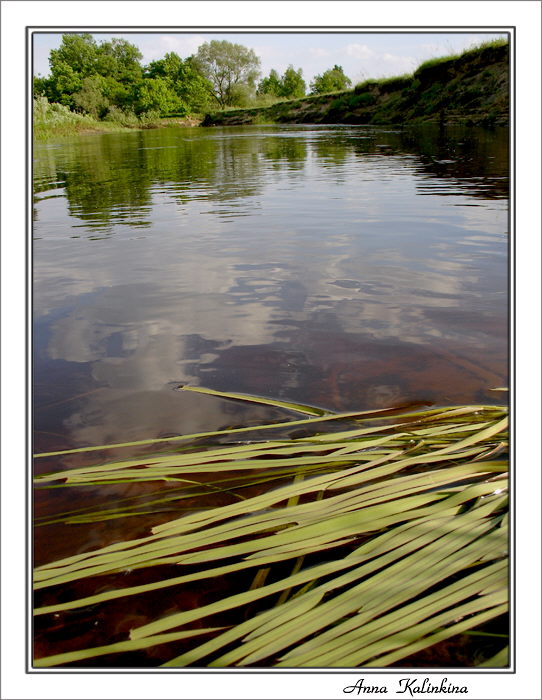 photo ""Fine small river"" tags: landscape, architecture, spring