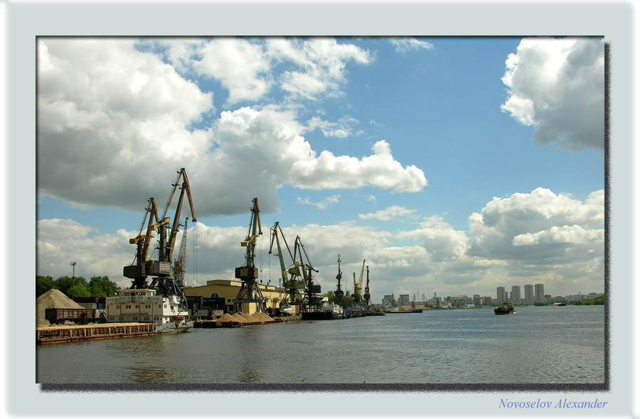 photo "River port" tags: architecture, landscape, 
