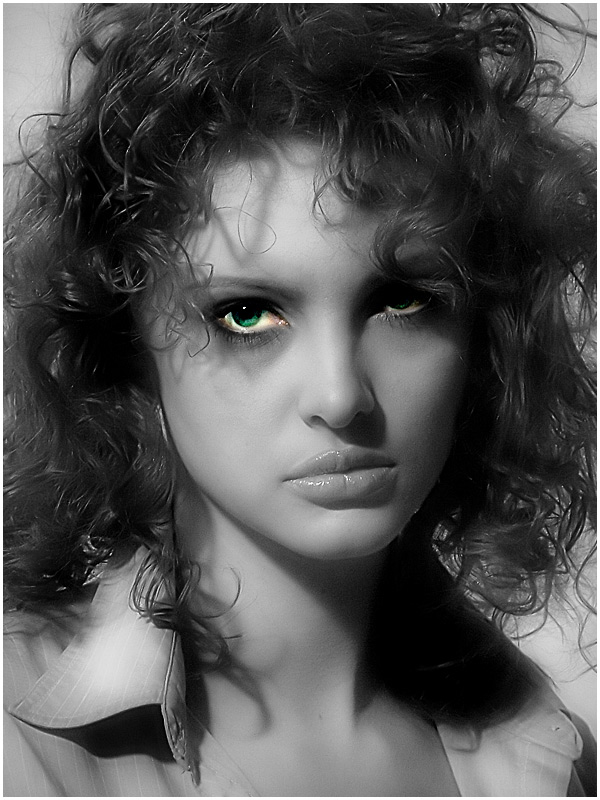 фото "зеленые глаза" метки: портрет, женщина