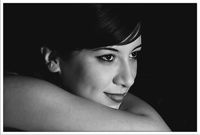 photo "Agostina" tags: portrait, black&white, woman