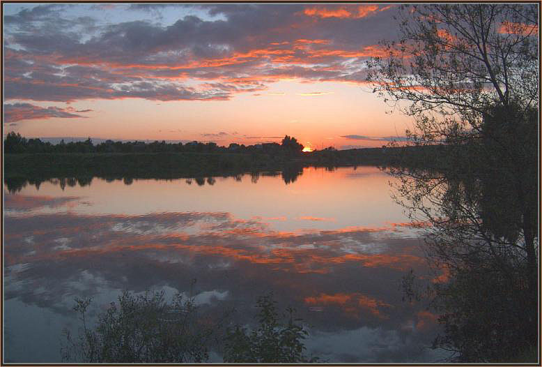 фото "***" метки: пейзаж, вода, закат