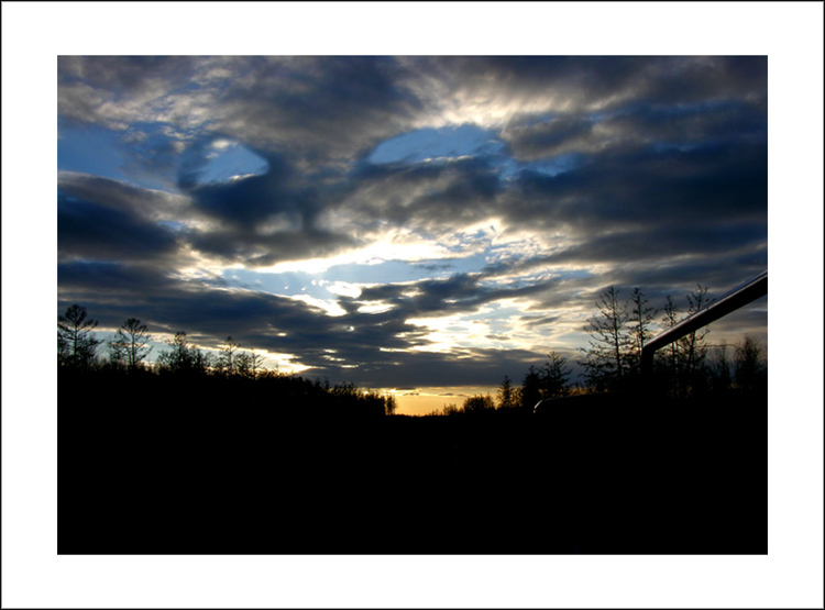 photo "The terrible sky" tags: landscape, clouds