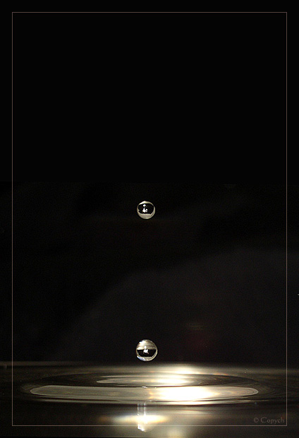 photo "Drops" tags: macro and close-up, abstract, 