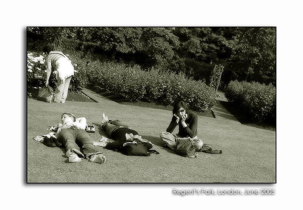 фото "Regent's Park, London" метки: жанр, черно-белые, 