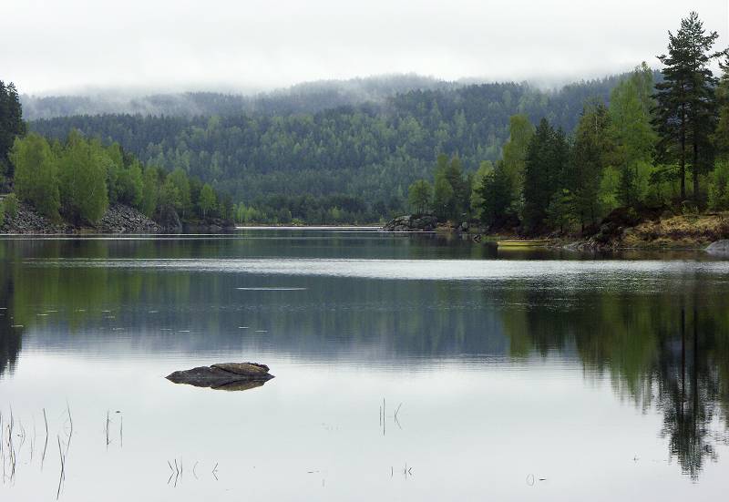 photo "A cold summer morning" tags: landscape, water