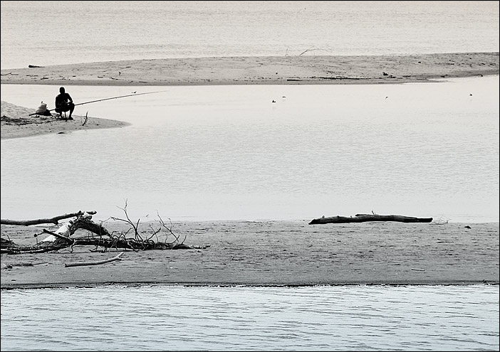 photo "Fisherman stories" tags: landscape, nature, water