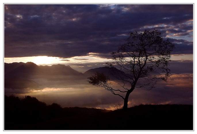 photo "Morning silhouet" tags: landscape, clouds, sunset