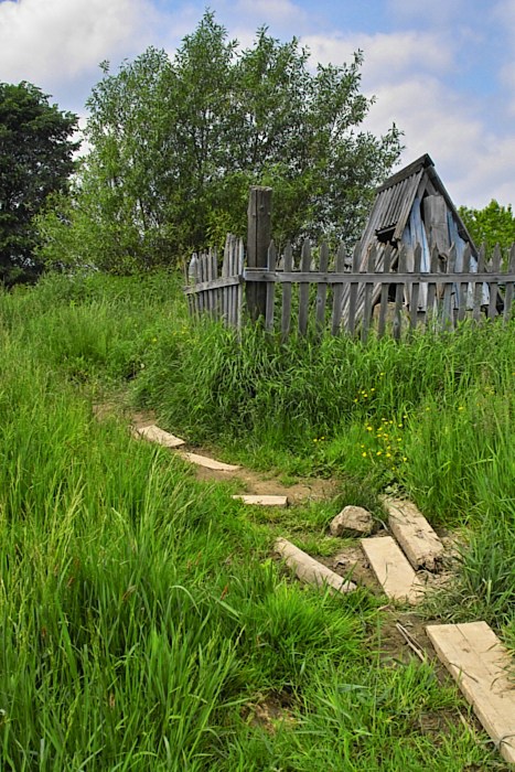 photo "Well - a well, give some water it is got drunk..." tags: landscape, summer