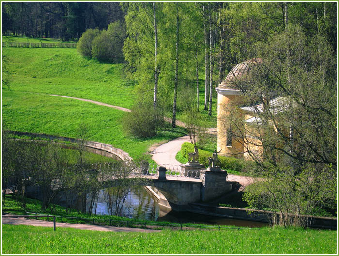 photo "In Pavlovsk's park..." tags: architecture, landscape, spring
