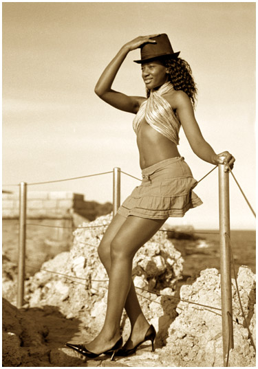 photo "The hat" tags: glamour, portrait, woman
