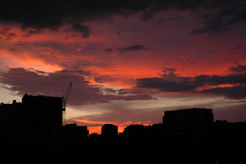 photo "Good night, city!" tags: architecture, landscape, sunset