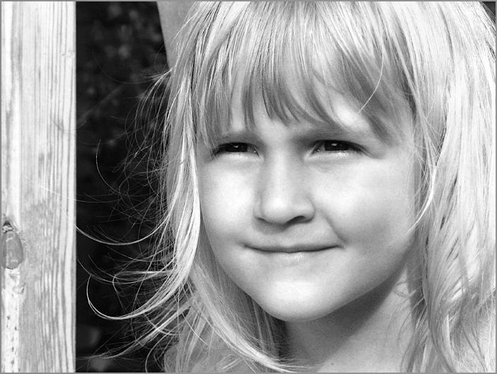 photo "The child of the Sun" tags: portrait, black&white, children