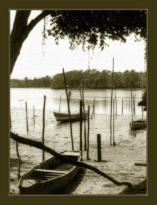 photo "Old boats..." tags: landscape, montage, water