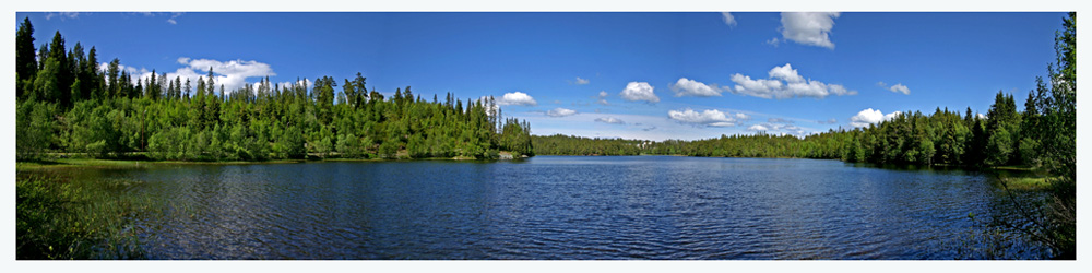 photo "Lake Haukvannet" tags: landscape, water