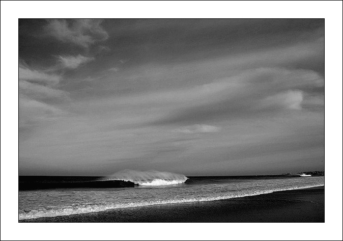 photo "Ocean" tags: landscape, black&white, water