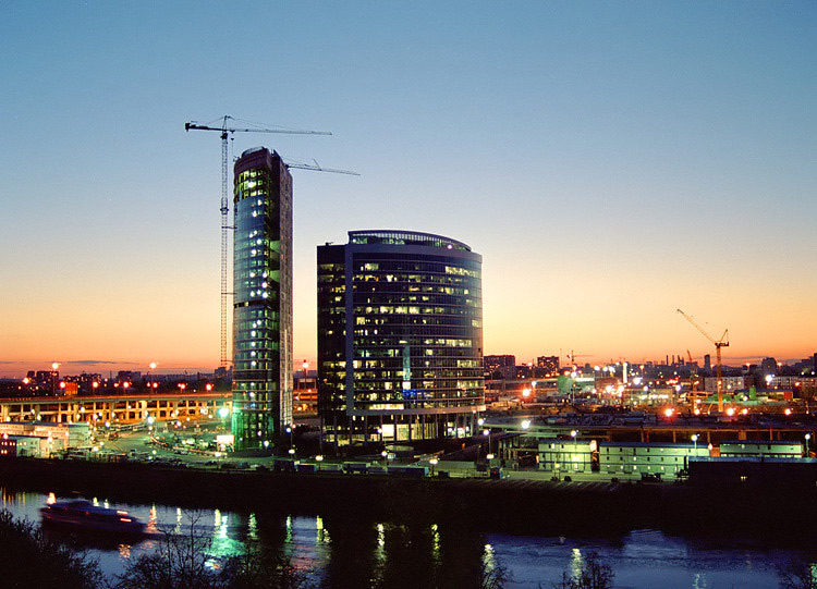 photo "Moscow City at Night" tags: architecture, landscape, night