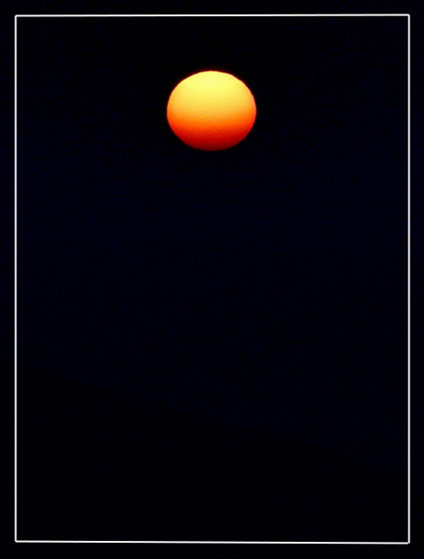 photo "Sunset in the black background" tags: travel, landscape, South America, sunset