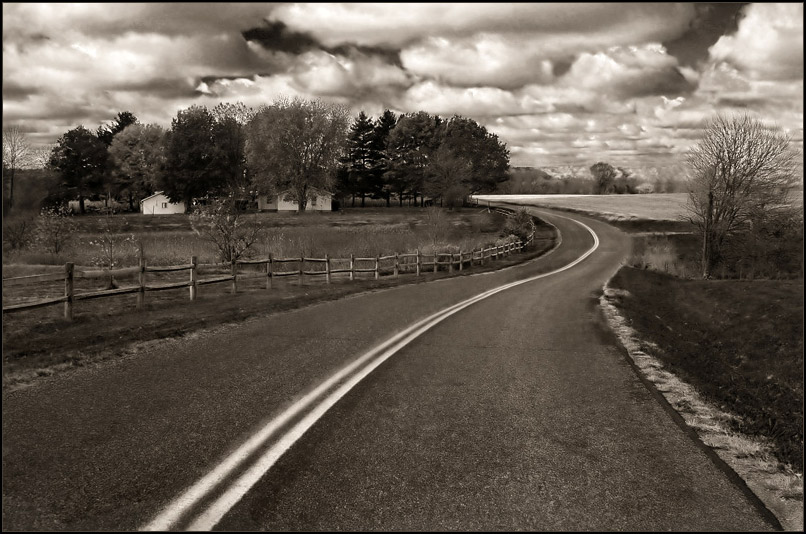 фото "Country Roads" метки: пейзаж, лето