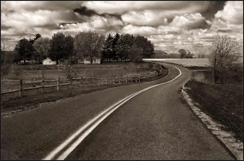 photo "Country Roads" tags: landscape, summer