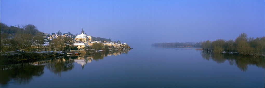 photo "Candes-Saint-Martin, Indre-et-Loire." tags: travel, landscape, Europe, water