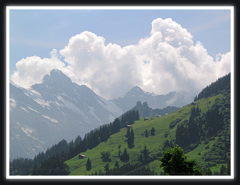 photo "A Typical Swiss Landscape" tags: landscape, travel, Europe, mountains