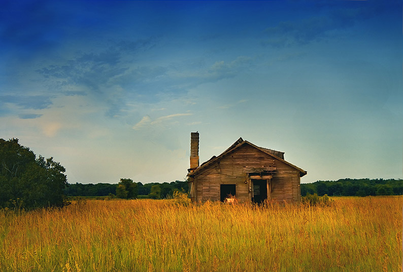 photo "Forgotten" tags: landscape, summer