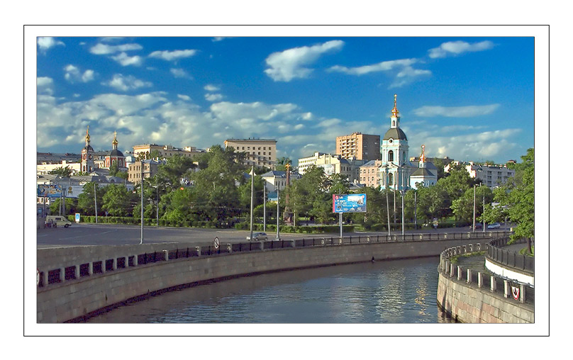 photo "View from Maliy Ustyinskiy most (bridge)" tags: architecture, landscape, 