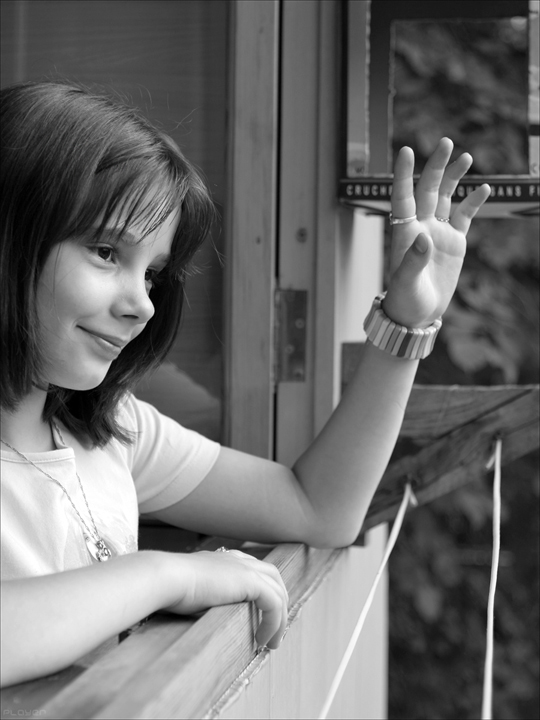 photo "Hello!" tags: portrait, genre, children