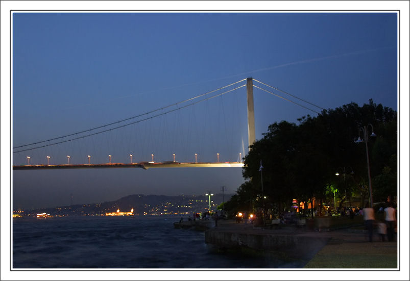 photo "evening at bosphorus" tags: architecture, landscape, 