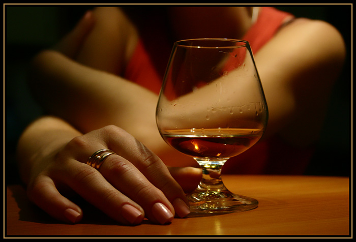 photo "evening, girl, cognac" tags: genre, 