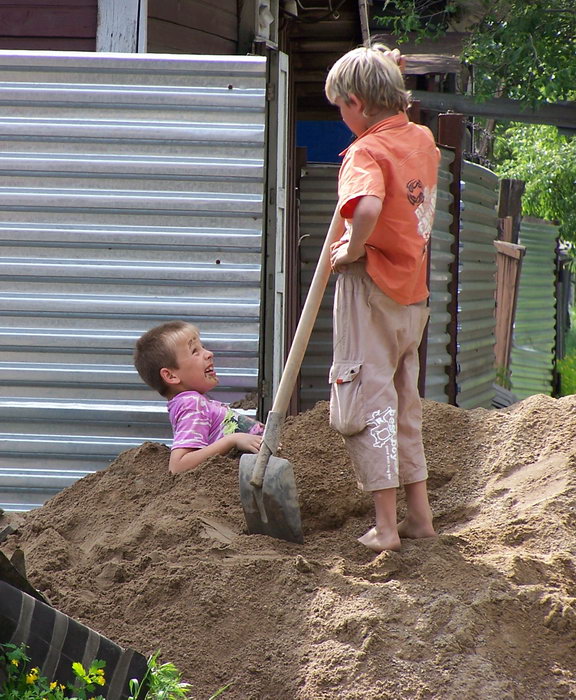 photo "Loving brother..." tags: humor, genre, 